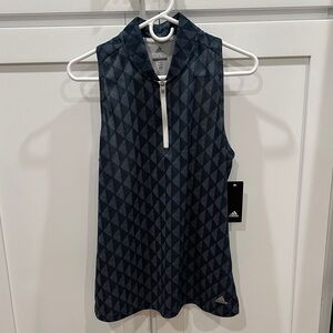 NWT Golf Adidas Women's Sleeveless Top - Blue
